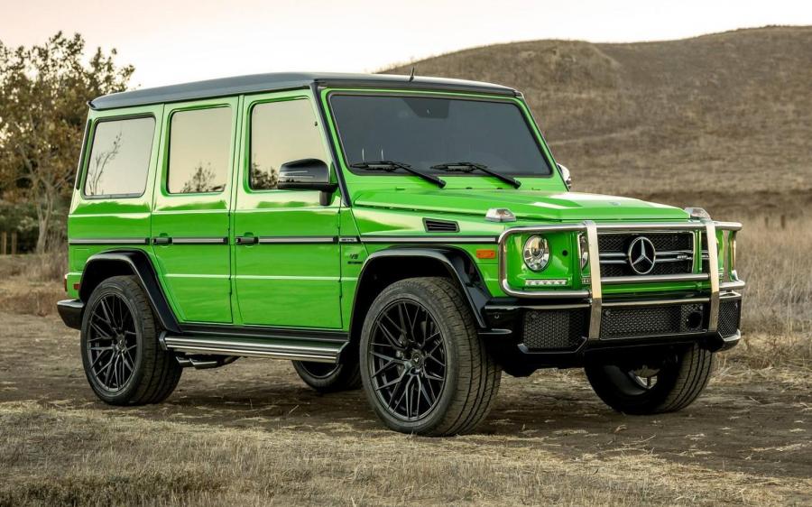 Mercedes-AMG G63 Colour Edition on Vorsteiner Wheels (V-FF 107) '2017